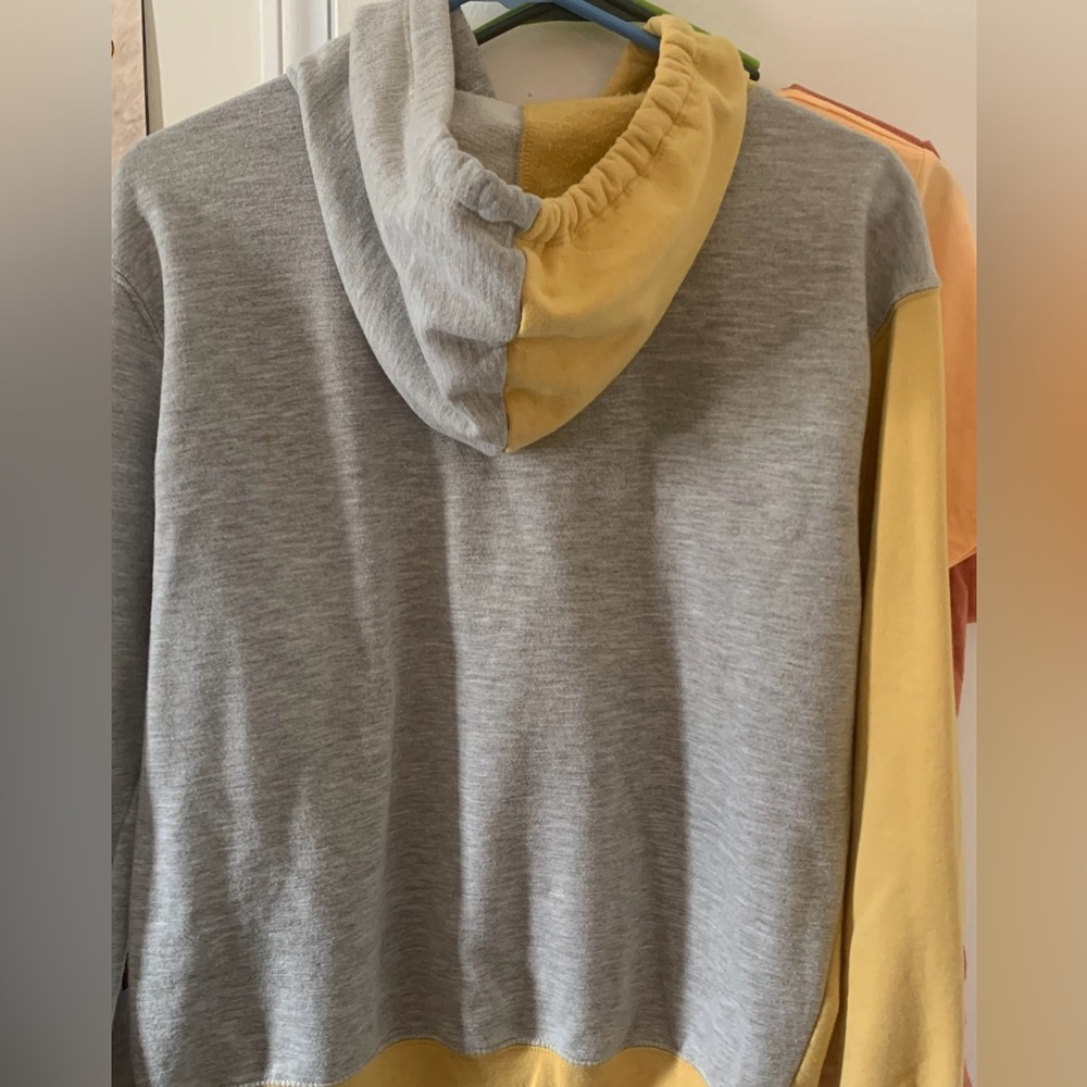 Disney Yellow and Gray Hoodie - Picture 3 of 7